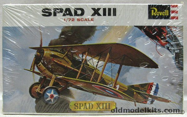 Revell 1/72 Spad XIII, H627-70 plastic model kit